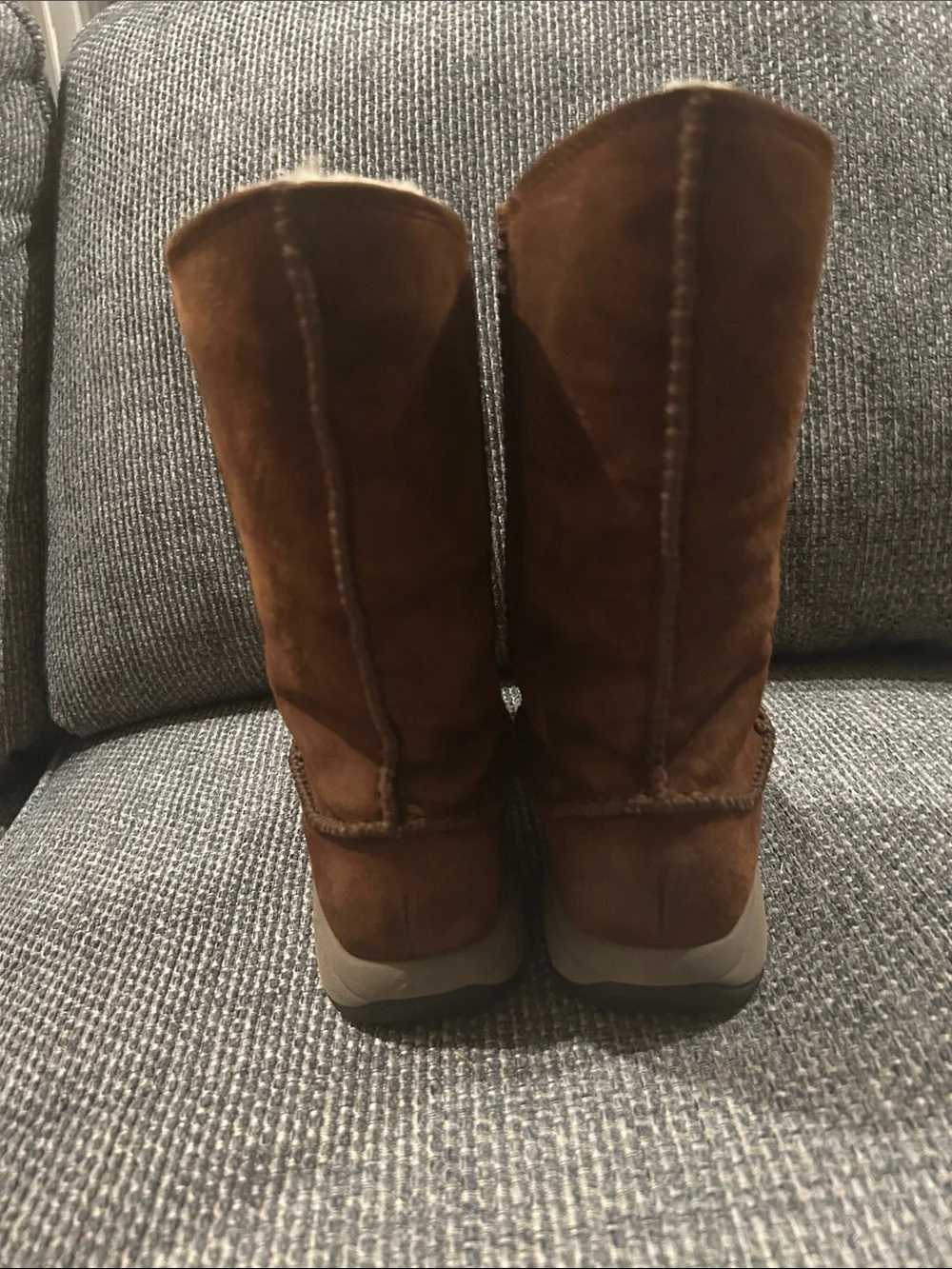 Merrell Brown Chestnut Suede Mid-Calf Winter Boots size 7 Like New
